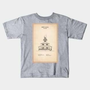 New Canal Lighthouse - Louisiana - SD Kids T-Shirt